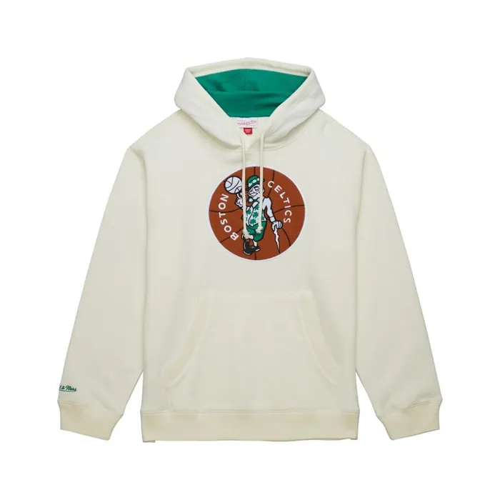 Mitchell and Ness Heritage Fleece Hoodie Vintage Logo Boston Celtics Men Hoodies and Sweatshirts Mitchell and Ness Heritage Fleece Hoodie Vintage Logo Boston Celtics Men Hoodies and Sweatshirts