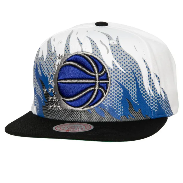 Mitchell and Ness Hot Fire Snapback HWC Orlando Magic Men Hats and Headwear