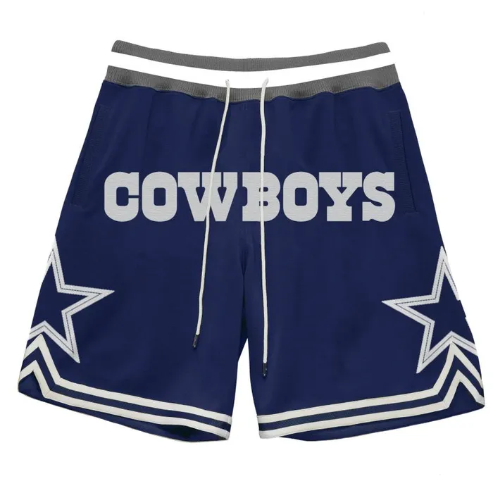Mitchell and Ness Just Don Championship Shorts Dallas Cowboys Men Shorts