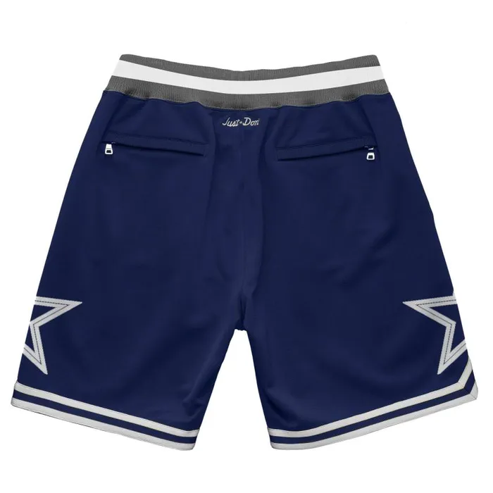 Mitchell and Ness Just Don Championship Shorts Dallas Cowboys Men Shorts Mitchell and Ness Just Don Championship Shorts Dallas Cowboys Men Shorts