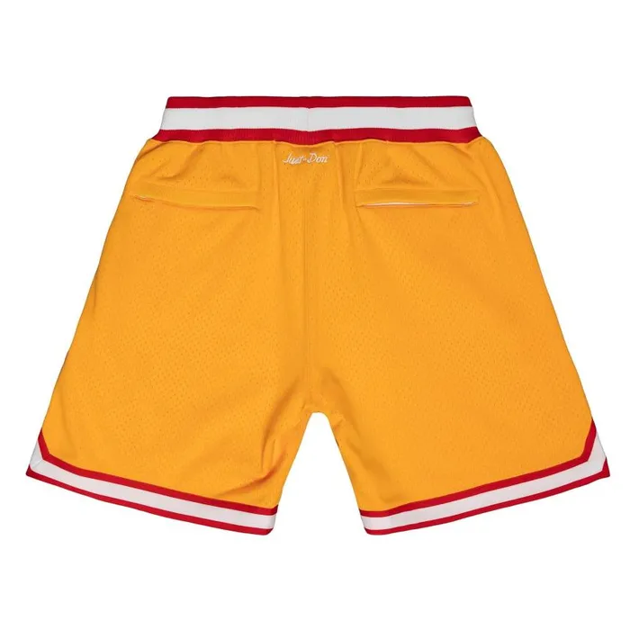 Mitchell and Ness Just Don Throwbacks Shorts Tampa Bay Buccaneers Men Shorts Mitchell and Ness Just Don Throwbacks Shorts Tampa Bay Buccaneers Men Shorts