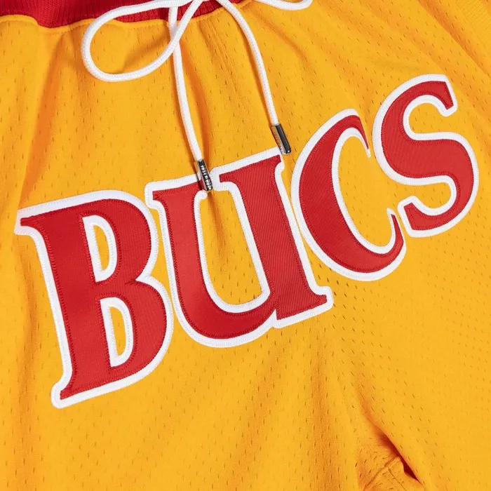 Mitchell and Ness Just Don Throwbacks Shorts Tampa Bay Buccaneers Men Shorts Mitchell and Ness Just Don Throwbacks Shorts Tampa Bay Buccaneers Men Shorts