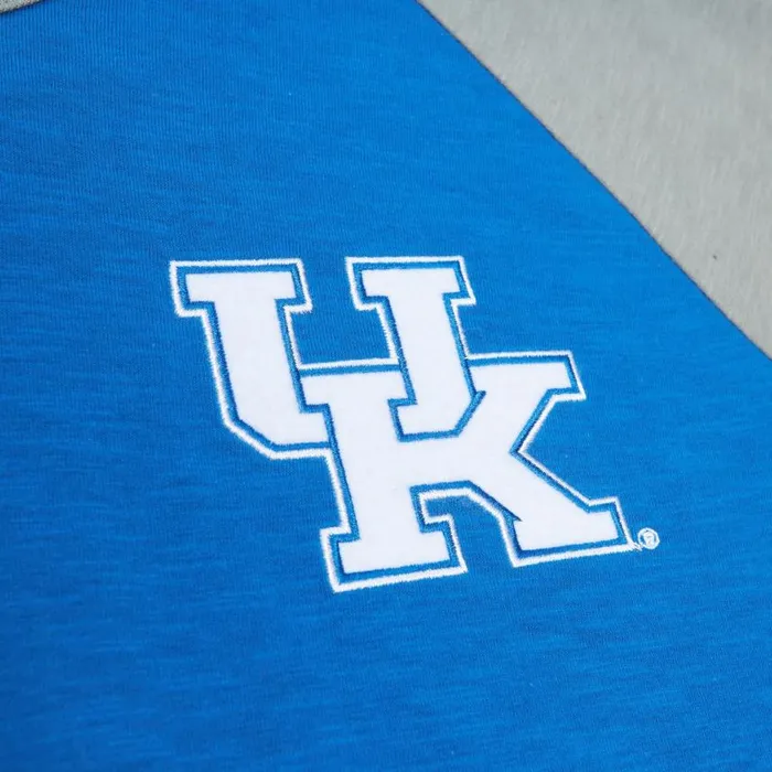 Mitchell and Ness Legendary Slub LS Tee University Of Kentucky Men TShirts and Tops Mitchell and Ness Legendary Slub LS Tee University Of Kentucky Men TShirts and Tops