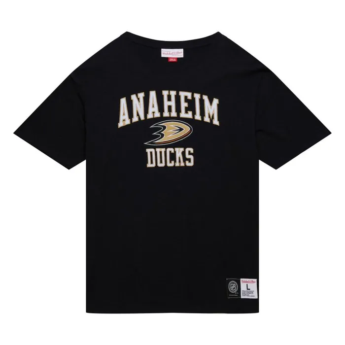 Mitchell and Ness Legendary Slub SS Tee Current Logo Anaheim Ducks Men TShirts and Tops Mitchell and Ness Legendary Slub SS Tee Current Logo Anaheim Ducks Men TShirts and Tops