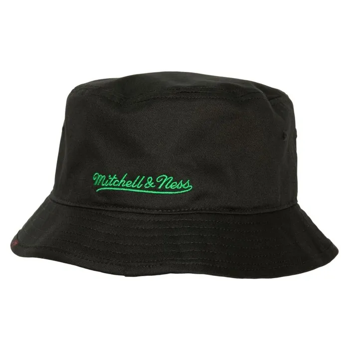 Mitchell and Ness Logolap Bucket HWC Boston Celtics Men Hats and Headwear Mitchell and Ness Logolap Bucket HWC Boston Celtics Men Hats and Headwear