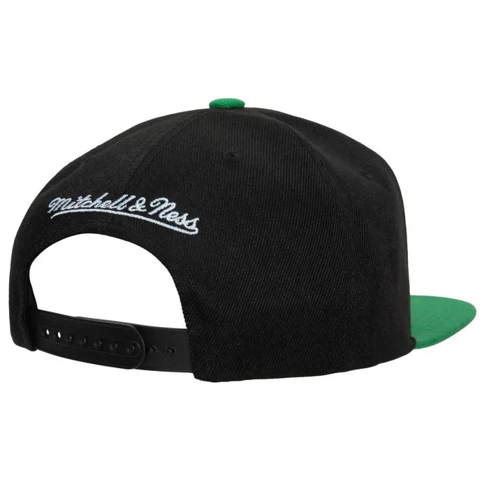 Mitchell and Ness Low Big Face Snapback HWC Boston Celtics Men Hats and Headwear Mitchell and Ness Low Big Face Snapback HWC Boston Celtics Men Hats and Headwear