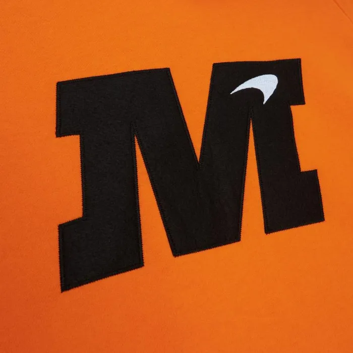 Mitchell and Ness MandN X McLaren Big Logo Fleece Hoodie Vegas Edition Men Hoodies and Sweatshirts