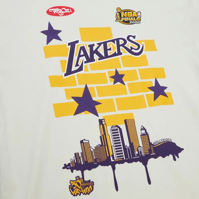 Mitchell and Ness MandN X Tats Cru City Tee Los Angeles Lakers Men TShirts and Tops Mitchell and Ness MandN X Tats Cru City Tee Los Angeles Lakers Men TShirts and Tops