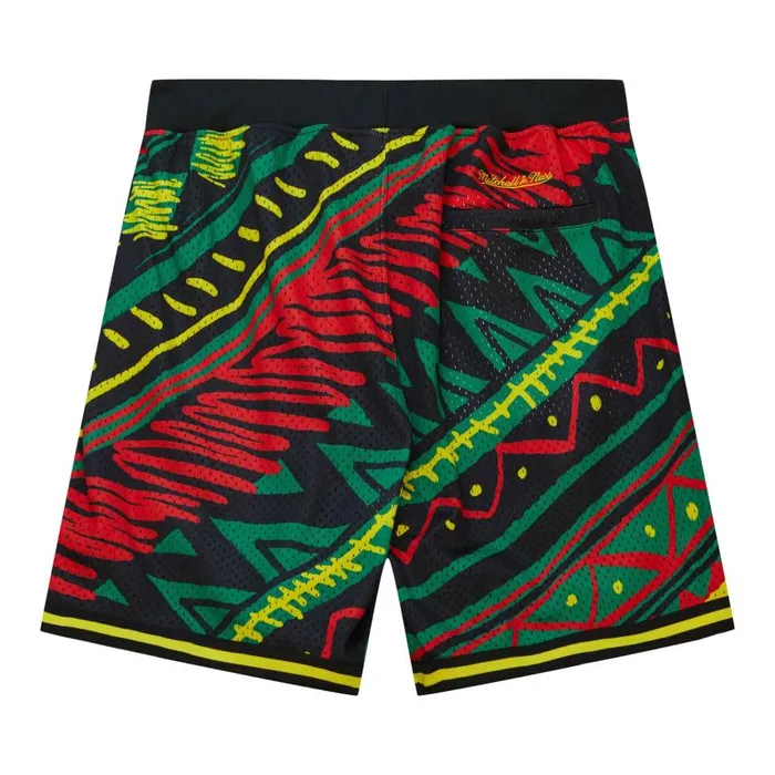 Mitchell and Ness Mitchell and Ness Game Day Pattern Short Men Shorts Mitchell and Ness Mitchell and Ness Game Day Pattern Short Men Shorts