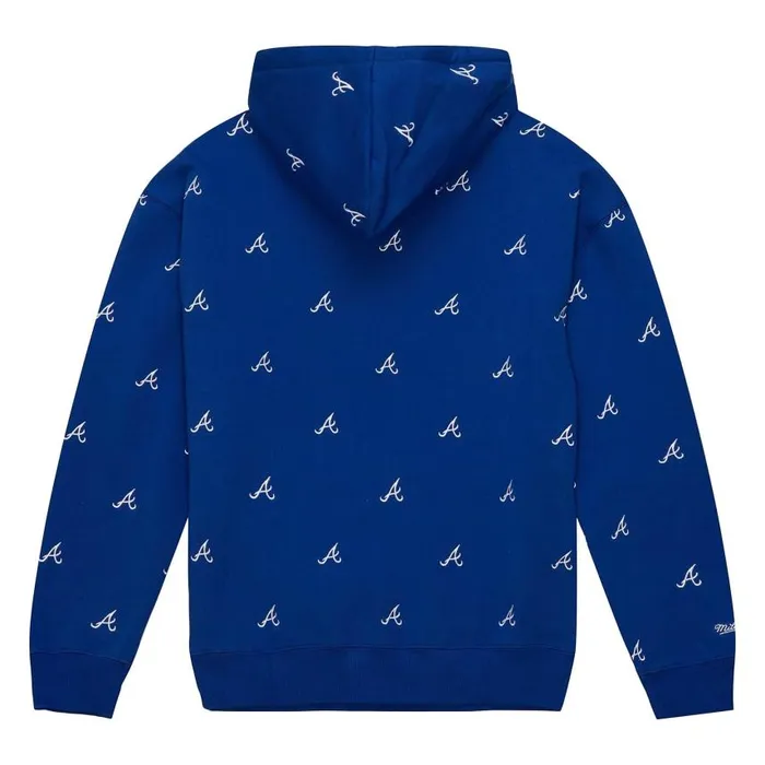 Mitchell and Ness MLB Repeat Hoody Atlanta Braves Men Hoodies and Sweatshirts Mitchell and Ness MLB Repeat Hoody Atlanta Braves Men Hoodies and Sweatshirts