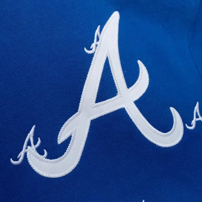 Mitchell and Ness MLB Repeat Hoody Atlanta Braves Men Hoodies and Sweatshirts Mitchell and Ness MLB Repeat Hoody Atlanta Braves Men Hoodies and Sweatshirts