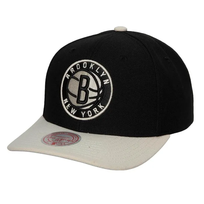 Mitchell and Ness Off Team Snapback Brooklyn Nets Men Hats and Headwear
