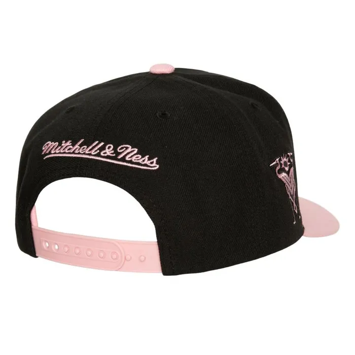 Mitchell and Ness Palm Tree Pro Snapback Inter Miami CF Men Hats and Headwear Mitchell and Ness Palm Tree Pro Snapback Inter Miami CF Men Hats and Headwear