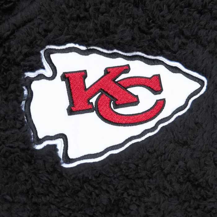Mitchell and Ness Polar Fleece 14 Zip Pullover Hoodie Kansas City Chiefs Men Hoodies and Sweatshirts Mitchell and Ness Polar Fleece 14 Zip Pullover Hoodie Kansas City Chiefs Men Hoodies and Sweatshirts