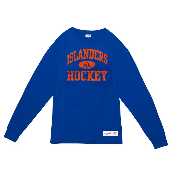 Mitchell and Ness Powerplay LS Slub Tee New York Islanders Men TShirts and Tops Mitchell and Ness Powerplay LS Slub Tee New York Islanders Men TShirts and Tops