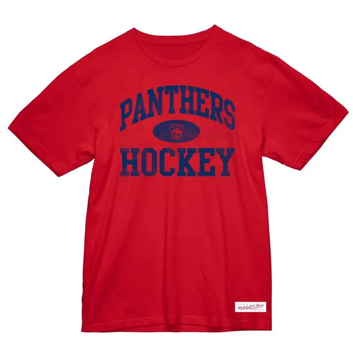 Mitchell and Ness Powerplay SS Slub Tee Florida Panthers Men TShirts and Tops Mitchell and Ness Powerplay SS Slub Tee Florida Panthers Men TShirts and Tops