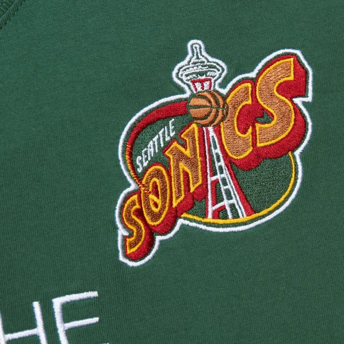 Mitchell and Ness Premium Nickname SS Tee Vintage Logo Seattle Supersonics Gary Payton Men TShirts and Tops Mitchell and Ness Premium Nickname SS Tee Vintage Logo Seattle Supersonics Gary Payton Men TShirts and Tops