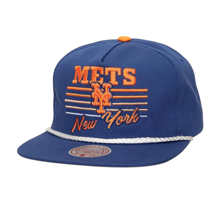 Mitchell and Ness Radiant Lines Deadstock Snapback New York Mets Men Hats and Headwear Mitchell and Ness Radiant Lines Deadstock Snapback New York Mets Men Hats and Headwear