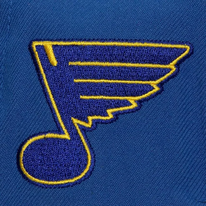 Mitchell and Ness Retro Sport Snapback Vntg St Louis Blues Men Hats and Headwear Mitchell and Ness Retro Sport Snapback Vntg St Louis Blues Men Hats and Headwear