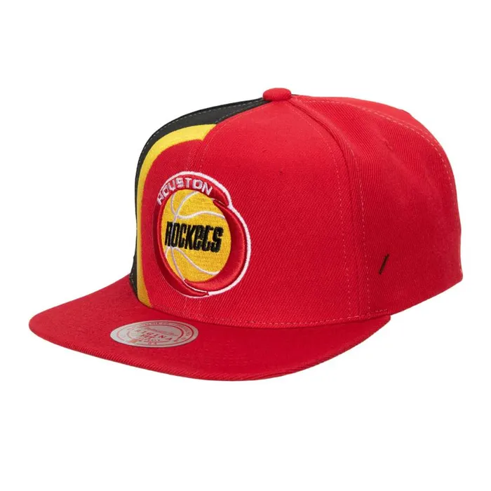 Mitchell and Ness Retroline Snapback HWC Houston Rockets Men Hats and Headwear Mitchell and Ness Retroline Snapback HWC Houston Rockets Men Hats and Headwear