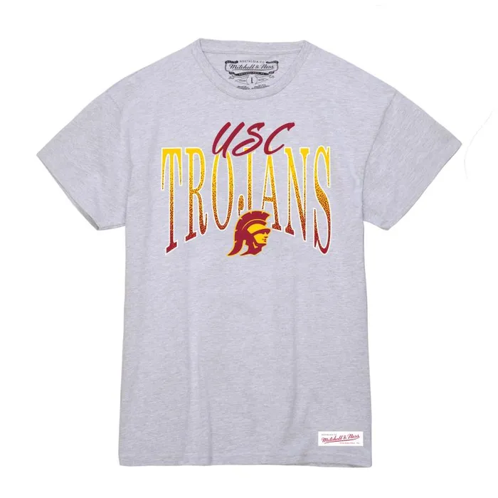 Mitchell and Ness Script Tee USC Men TShirts and Tops
