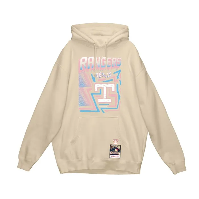 Mitchell and Ness Sidewalk Sketch Hoodie Texas Rangers Men Hoodies and Sweatshirts Mitchell and Ness Sidewalk Sketch Hoodie Texas Rangers Men Hoodies and Sweatshirts