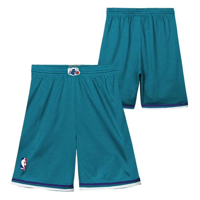 Mitchell and Ness Swingman Charlotte Hornets Road Shorts Kids Shorts and Skorts Mitchell and Ness Swingman Charlotte Hornets Road Shorts Kids Shorts and Skorts