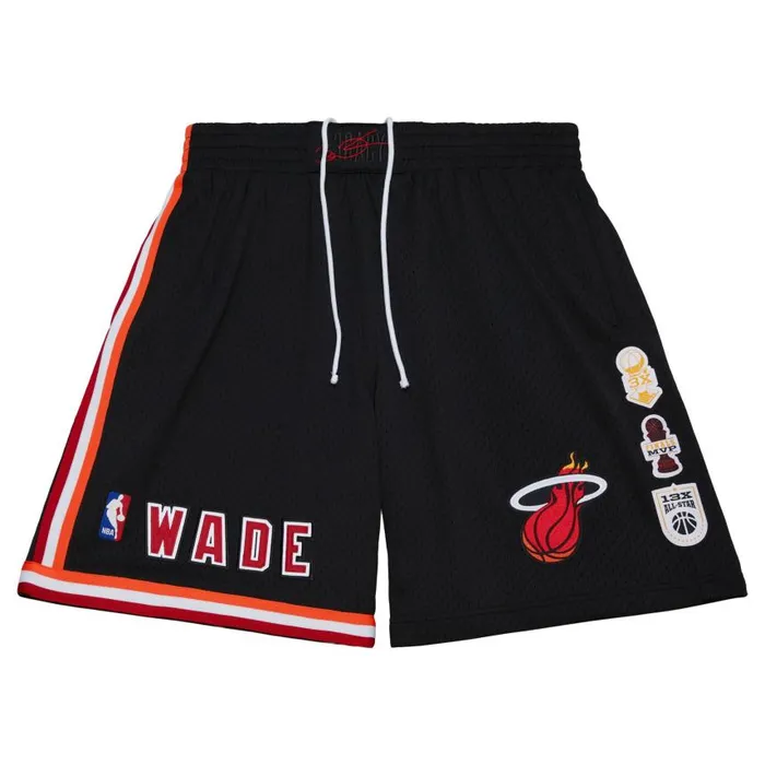 Mitchell and Ness Swingman Dwyane Wade Miami Heat 2006 Shorts Men Shorts