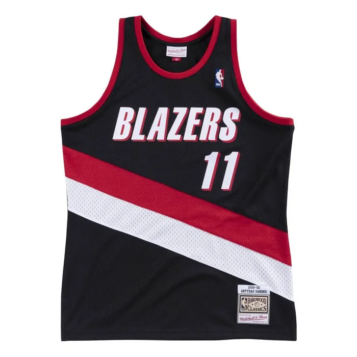 Mitchell and Ness Swingman Jersey Portland Trail Blazers Road 199900 Arvydas Sabonis Men Jerseys Mitchell and Ness Swingman Jersey Portland Trail Blazers Road 199900 Arvydas Sabonis Men Jerseys