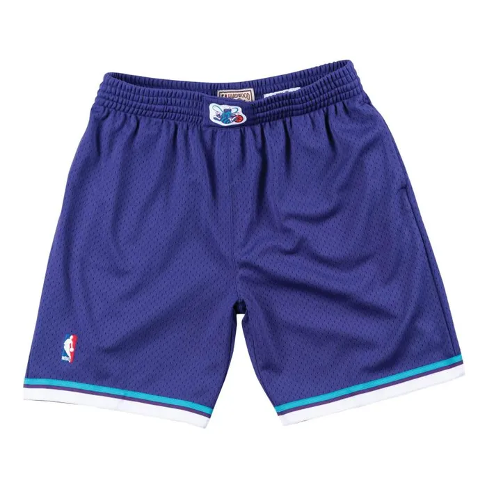 Mitchell and Ness Swingman Shorts Charlotte Hornets Alternate 199495 Men Shorts