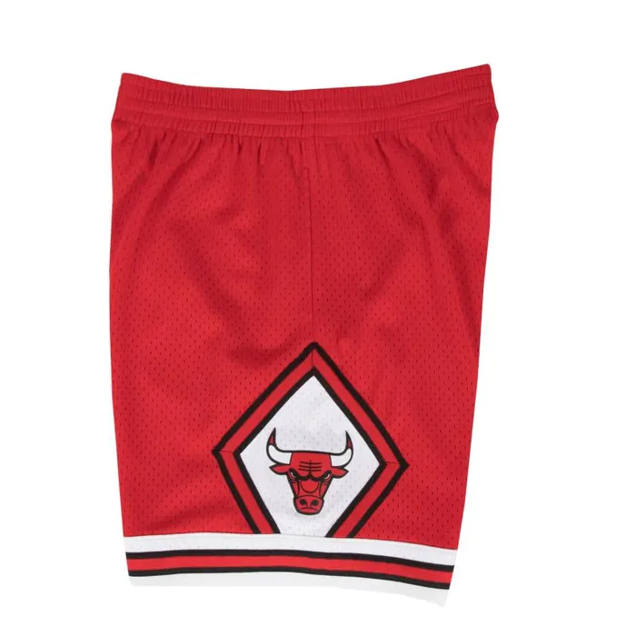 Mitchell and Ness Swingman Shorts Chicago Bulls Road 199798 Men Shorts Mitchell and Ness Swingman Shorts Chicago Bulls Road 199798 Men Shorts
