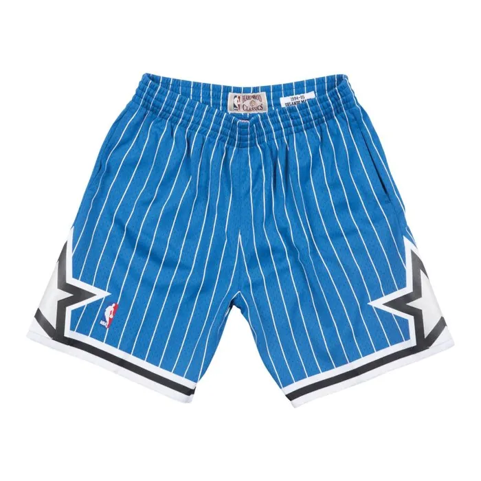 Mitchell and Ness Swingman Shorts Orlando Magic Road 199495 Men Shorts