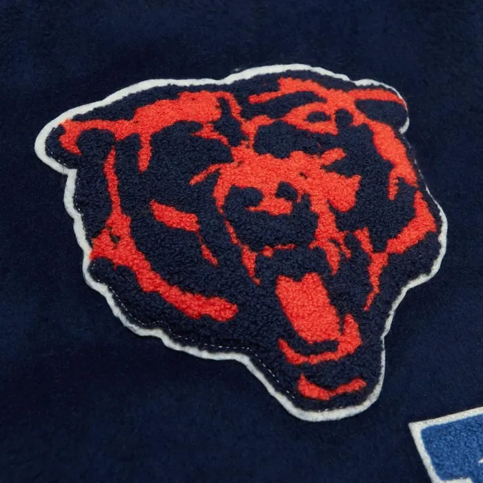 Mitchell and Ness Team Legacy Varsity Jacket Chicago Bears Men Jackets and Outerwear Mitchell and Ness Team Legacy Varsity Jacket Chicago Bears Men Jackets and Outerwear