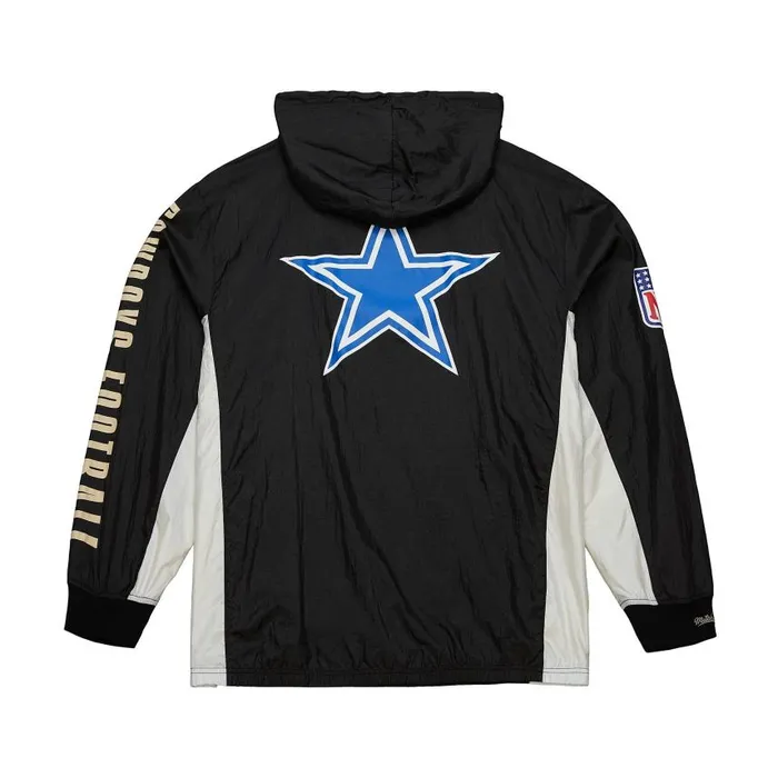 Mitchell and Ness Team OG 20 Anorak Windbreaker Vintage Logo Dallas Cowboys Men Jackets and Outerwear Mitchell and Ness Team OG 20 Anorak Windbreaker Vintage Logo Dallas Cowboys Men Jackets and Outerwear