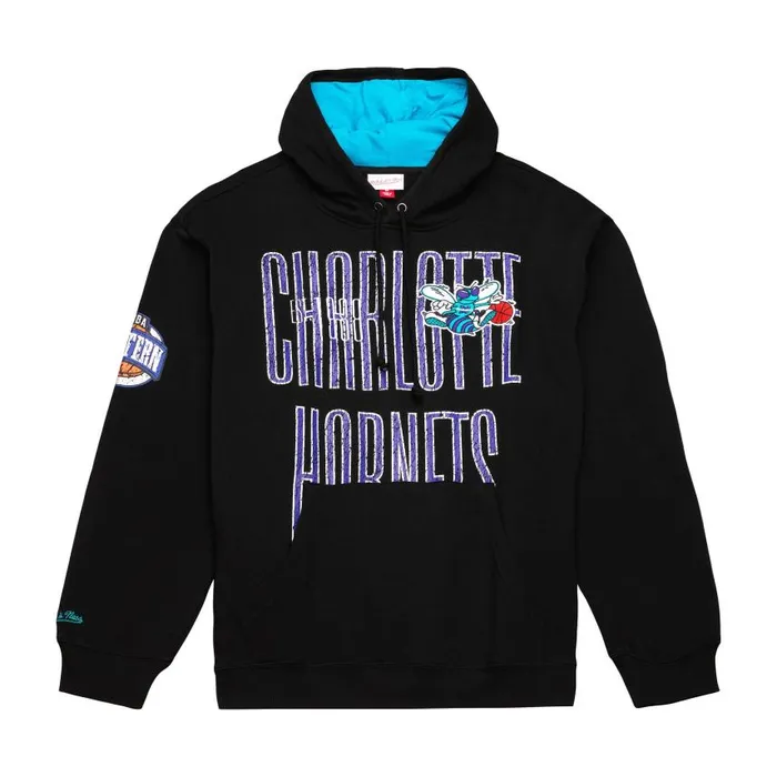 Mitchell and Ness Team OG Fleece 20 Charlotte Hornets Men Hoodies and Sweatshirts Mitchell and Ness Team OG Fleece 20 Charlotte Hornets Men Hoodies and Sweatshirts
