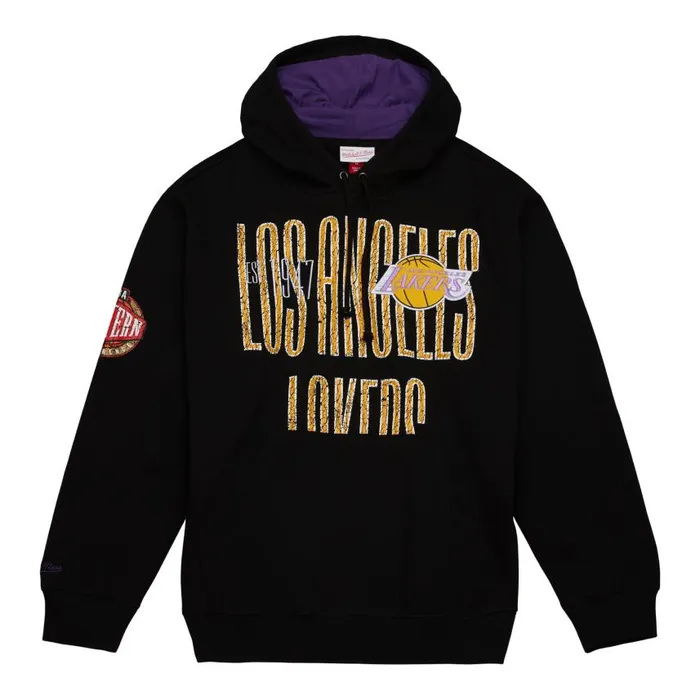 Mitchell and Ness Team OG Fleece 20 Los Angeles Lakers Men Hoodies and Sweatshirts Mitchell and Ness Team OG Fleece 20 Los Angeles Lakers Men Hoodies and Sweatshirts