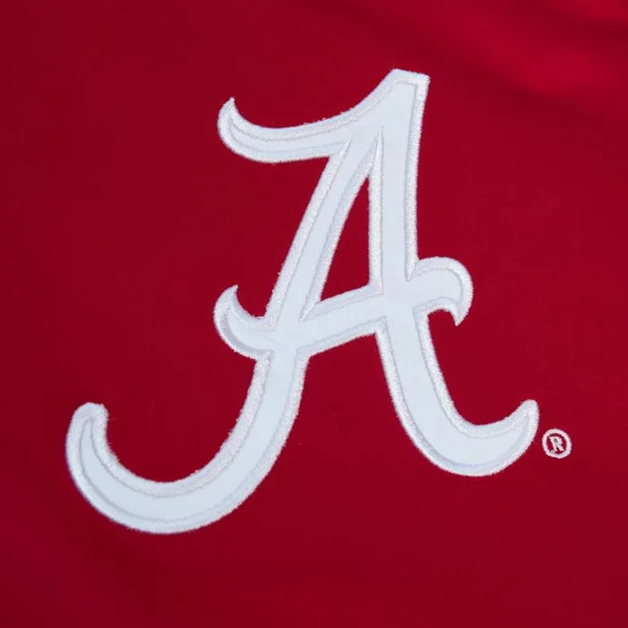 Mitchell and Ness Team OG Lightweight Satin Jacket University Of Alabama Men Jackets and Outerwear Mitchell and Ness Team OG Lightweight Satin Jacket University Of Alabama Men Jackets and Outerwear