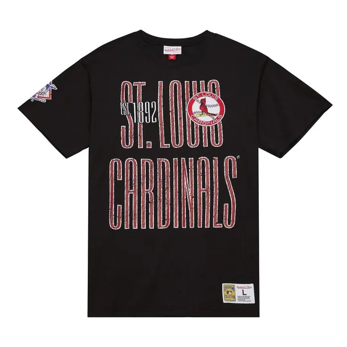 Mitchell and Ness Team OG Premium SS Tee St Louis Cardinals Men TShirts and Tops