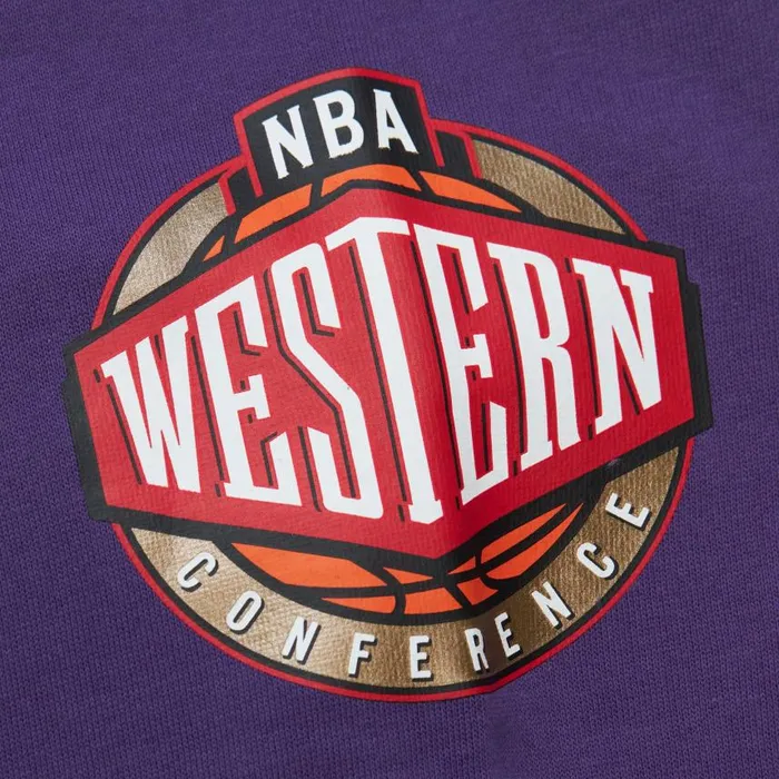Mitchell and Ness There And Back Fleece Crew Los Angeles Lakers Men Hoodies and Sweatshirts Mitchell and Ness There And Back Fleece Crew Los Angeles Lakers Men Hoodies and Sweatshirts