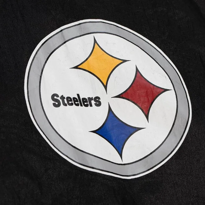 Mitchell and Ness Undeniable Full Zip Windbreaker Pittsburgh Steelers Men Jackets and Outerwear Mitchell and Ness Undeniable Full Zip Windbreaker Pittsburgh Steelers Men Jackets and Outerwear