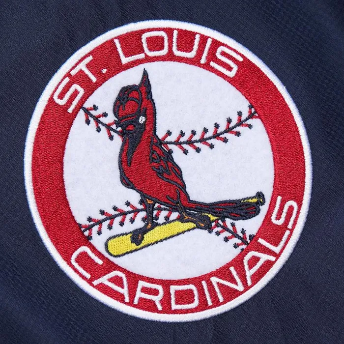 Mitchell and Ness Unlined Windbreaker Vintage Logo St Louis Cardinals Men Jackets and Outerwear Mitchell and Ness Unlined Windbreaker Vintage Logo St Louis Cardinals Men Jackets and Outerwear