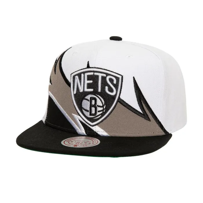 Mitchell and Ness Waverunner Snapback Brooklyn Nets Men Hats and Headwear