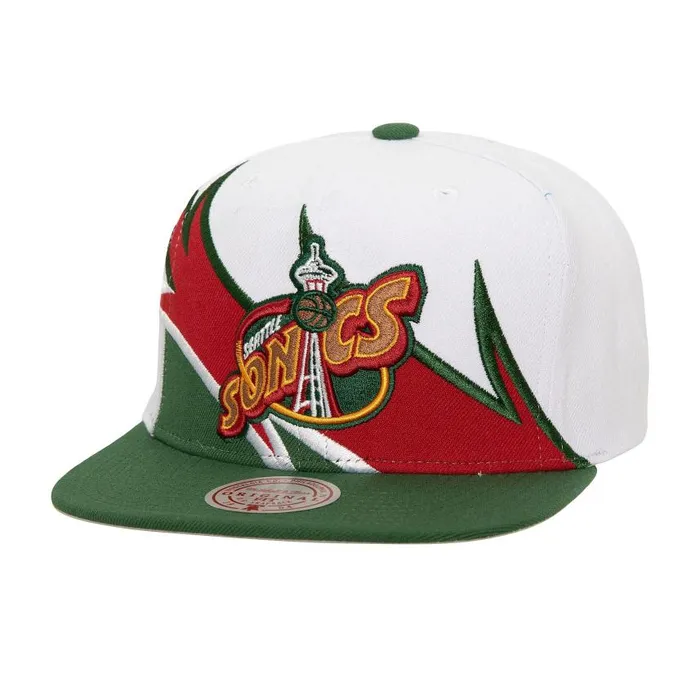 Mitchell and Ness Waverunner Snapback HWC Seattle Supersonics Men Hats and Headwear Mitchell and Ness Waverunner Snapback HWC Seattle Supersonics Men Hats and Headwear