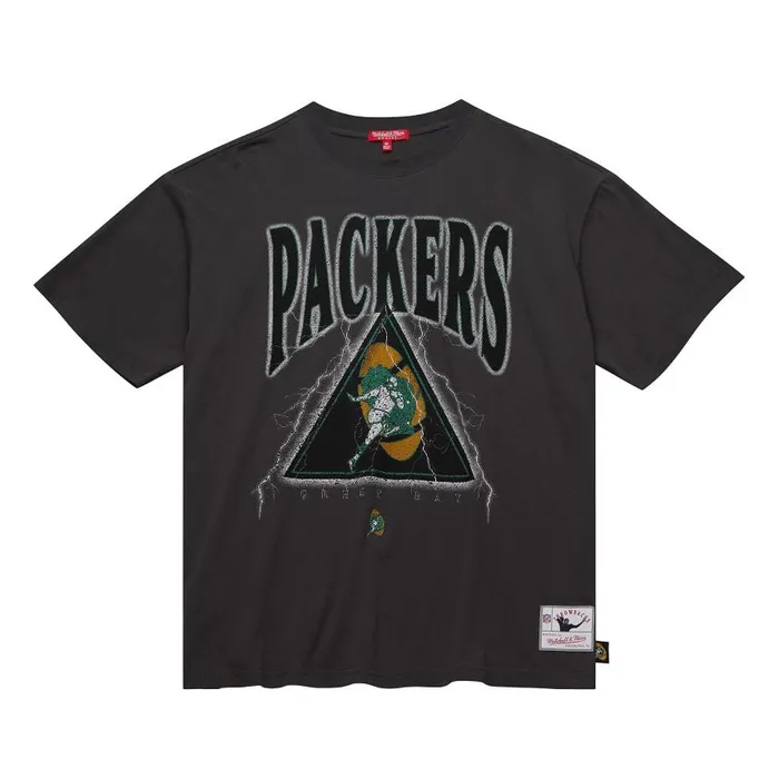 Mitchell and Ness Women039s Logo Boyfriend Tee Green Bay Packers Women TShirts and Tops Mitchell and Ness Women039s Logo Boyfriend Tee Green Bay Packers Women TShirts and Tops