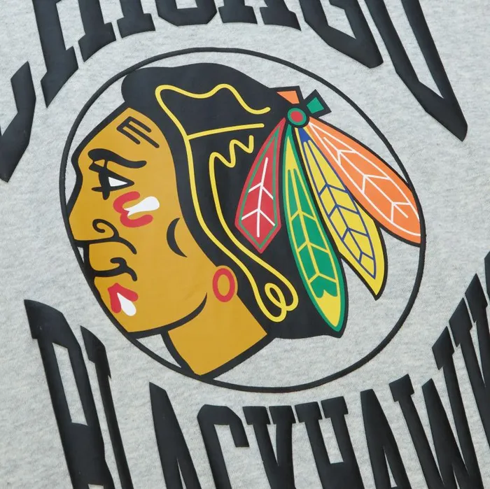 Mitchell and Ness Women039s Logo LT Crew 30 Chicago Blackhawks Women Hoodies and Sweatshirts Mitchell and Ness Women039s Logo LT Crew 30 Chicago Blackhawks Women Hoodies and Sweatshirts