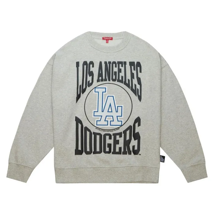 Mitchell and Ness Women039s Logo LT Crew 30 Los Angeles Dodgers Women Hoodies and Sweatshirts Mitchell and Ness Women039s Logo LT Crew 30 Los Angeles Dodgers Women Hoodies and Sweatshirts
