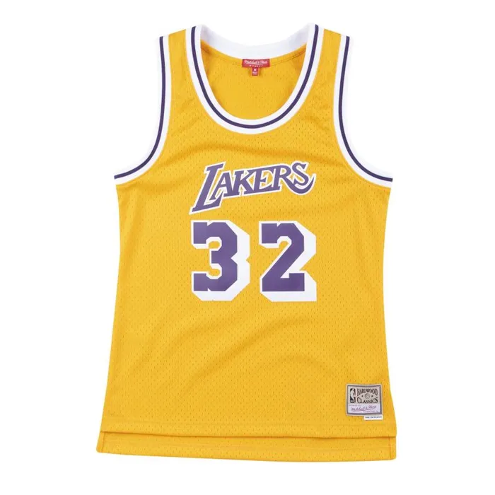 Mitchell and Ness Women039s Swingman Jersey Los Angeles Lakers 198485 Magic Johnson MenWomen Jerseys Mitchell and Ness Women039s Swingman Jersey Los Angeles Lakers 198485 Magic Johnson MenWomen Jerseys