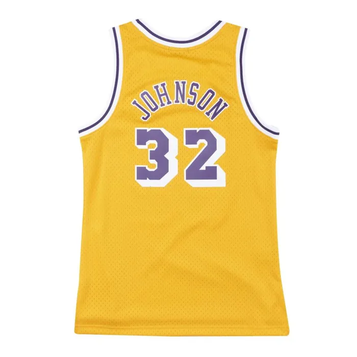 Mitchell and Ness Women039s Swingman Jersey Los Angeles Lakers 198485 Magic Johnson MenWomen Jerseys Mitchell and Ness Women039s Swingman Jersey Los Angeles Lakers 198485 Magic Johnson MenWomen Jerseys