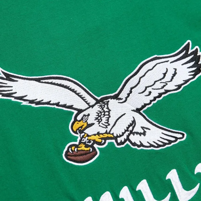 Mitchell and Ness Women039s Tonal Box Crop Embroidery Tee Philadelphia Eagles Women TShirts and Tops Mitchell and Ness Women039s Tonal Box Crop Embroidery Tee Philadelphia Eagles Women TShirts and Tops