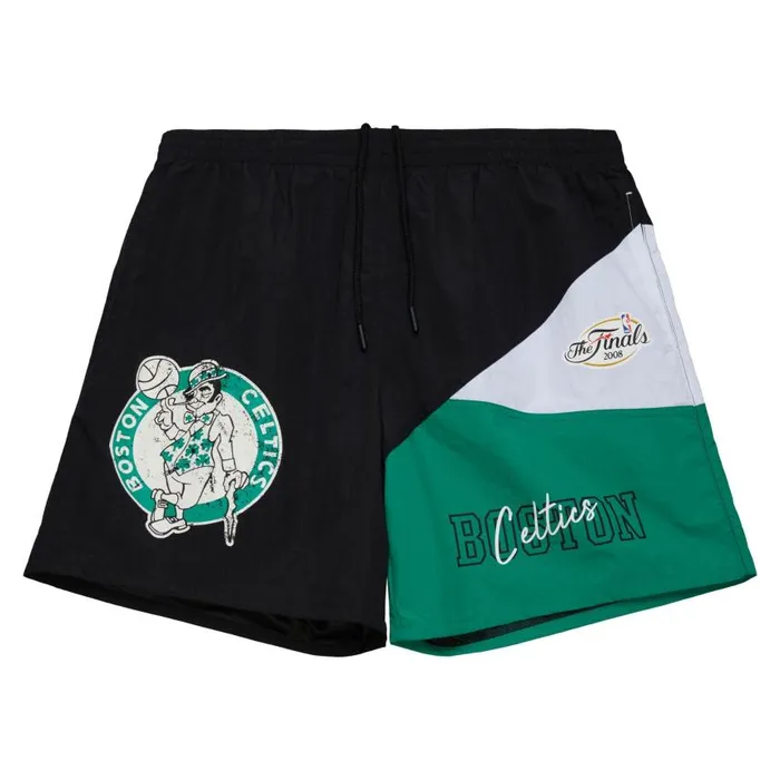 Mitchell and Ness Woven Shorts Vintage Logo Boston Celtics Men Shorts
